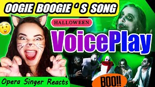 Opera Singer Reacts to VoicePlay  Oogie Boogie’s Song  The Nightmare Before Christmas A Cappella [upl. by Arfihs]