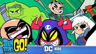 Teen Titans Go En Latino  El mejor villano  DC Kids [upl. by Luapnaej]