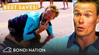 Bondi Lifeguard Reidys Best Moments From Bondi Rescue [upl. by Elttil]