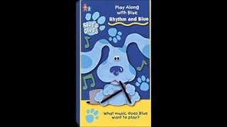 Opening to Blues Clues Rhythm and Blue 1999 VHS [upl. by Eseila]