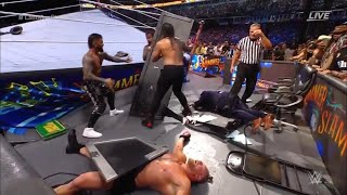 Roman Reigns defeats Brock Lesnar Summerslam 2022 Full Match [upl. by Ahsilav]