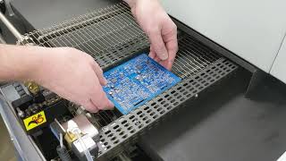 Printed circuit board assembly process [upl. by Leunas]