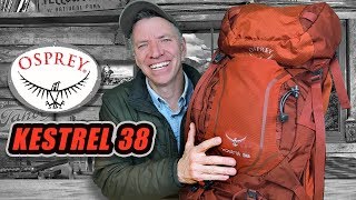 Osprey Kestrel 38 BackPack REVIEW [upl. by Phip181]