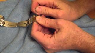 How To Resize And Adjust A Metal Watch Band [upl. by Valeta]