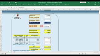 Comment calculer le salaire Net et IR avec Excel [upl. by Culver]