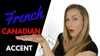 French Canadian Accent  Different Sounding Consonants [upl. by Nwahsir]