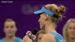 Elena Dementieva Announces Career Retirement [upl. by Aneeg]