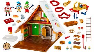 Santas Christmas Cookie Work Shop Playmobil Christmas Holiday Video [upl. by Janean]