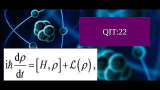 Quantum information theory22 Deriving the LINDBLAD master equation from KRAUS operators [upl. by Ahsirtal668]