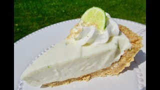 KEY LIME PIE in 15 minutes  NoBake Recipe  DIY Demonstration [upl. by Eceer587]