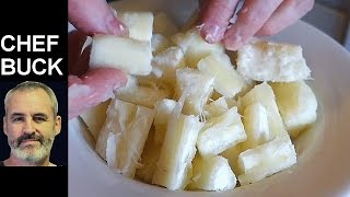 Best Yuca Recipe  How to Cook Cassava Root [upl. by Hatokad985]