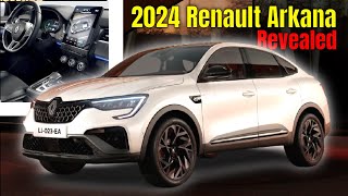 2024 Renault Arkana Facelift Revealed [upl. by Nocam]