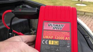 Ultimate Speed 2 in 1 Jump Starter with Power Bank Lidl [upl. by Koser]