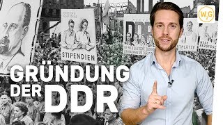 Gründung der Deutschen Demokratischen Republik DDR  Geschichte [upl. by Scheers]