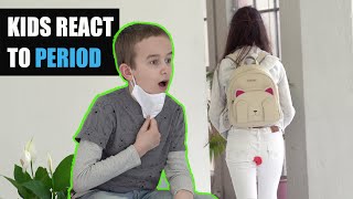 Kids React to Period 🩸 Social Experiment [upl. by Sula]