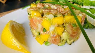 TARTARE DE SAUMON ET AVOCAT [upl. by Avla614]