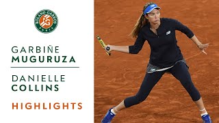 Garbiñe Muguruza vs Danielle Collins  Round 3 Highlights  RolandGarros 2020 [upl. by Vaios]