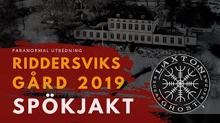 SPÖKJAKT – RIDDERSVIKS GÅRD STOCKHOLM [upl. by Langbehn504]