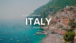 14 Day Italy Itinerary  The Perfect First Trip [upl. by Esirrehc]