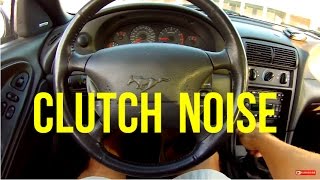 How To Diagnose A CLUTCH NOISE Problem  Ford Mustang Gt  Bearings [upl. by Nyl710]