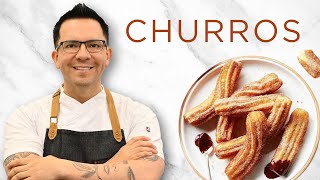 El secreto detrás de la mejor receta de CHURROS SUPER FÁCIL [upl. by Olinad]