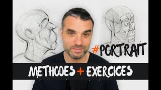 DESSINER UN VISAGE SIMPLEMENT  MÉTHODES ET EXERCICES [upl. by Nygem]