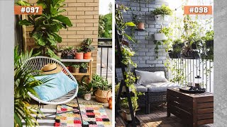 100 Cozy Balcony Garden Ideas  How to Decorate Your Balcony [upl. by Greggs712]