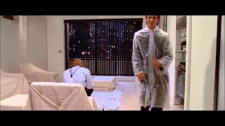 American Psycho  Funny Raincoat Scene [upl. by Kooima]