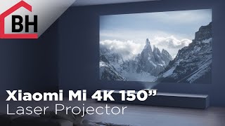 Xiaomi Mi 4K 150quot Laser Projector Review  Is your wall large enough [upl. by Donica]