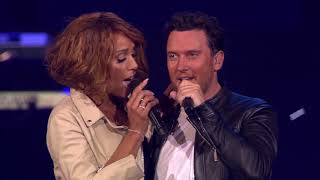 Tino Martin  Wereld zonder jou  duet met Glennis Grace Live in de Ziggo Dome [upl. by Airekahs]