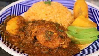 Seco de Pollo Recipe Ecuadorian Chicken Stew [upl. by Ahsenac]