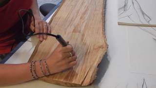 Pyrography Tutorial [upl. by Ikin]