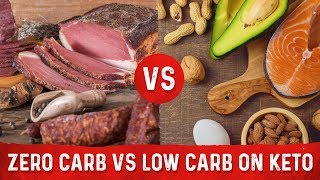 Difference Between Zero Carb Versus Low Carb On Keto Diet – DrBerg [upl. by Ameerahs]