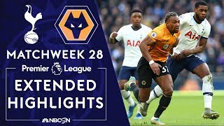 Tottenham v Wolves  PREMIER LEAGUE HIGHLIGHTS  312020  NBC Sports [upl. by Lenz]