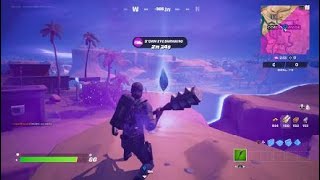 Gem Fragment At Condo Canyon Location  Fortnite [upl. by Aihsenyt]