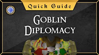 Quick Guide Goblin Diplomacy [upl. by Evatsug43]