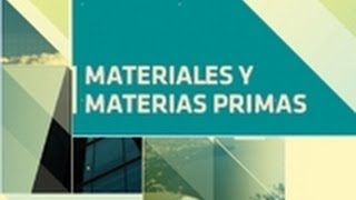 Silicio Materiales y materias primas [upl. by Dripps]