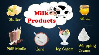 17 Milk Products  Healthy Milk Products Names  Milk Products  Dairy Products [upl. by Yrelle412]