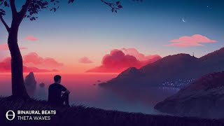 Stress  Anxiety  HEALING RELAXATION Theta Waves l Sleep Meditation Music  Binaural Beats [upl. by Sik]