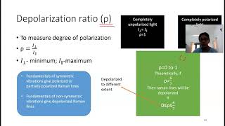 polarized and depolarized raman lines depolarization ratio [upl. by Luann954]