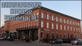 The Historic Desoto House and Generals Restaurant in Galena Illinois  Anniversary Trip [upl. by Lirret617]