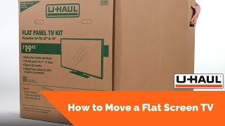 How to Move a Flat Screen TV [upl. by Rawna]