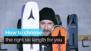 How to Choose the Right Ski Length [upl. by Tor]