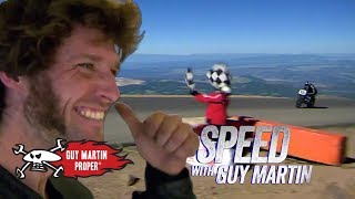 Guys Winning Pikes Peak Hill Climb  Guy Martin Proper [upl. by Batsheva]