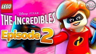 LEGO The Incredibles Gameplay Walkthrough  Episode 2  Elastigirl Hover Train Hijinx PS4 [upl. by Mira]