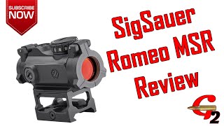 Sig Sauer Romeo MSR Review and Testing [upl. by Llerrem]