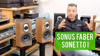 Sonus Faber Sonetto I  Diffusori da scaffale ECCEZIONALI [upl. by Raimes]