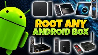 How to root ANY Android tv box 2023  Easy process to unlock the full Android box Potential EASY📺 [upl. by Jarret]