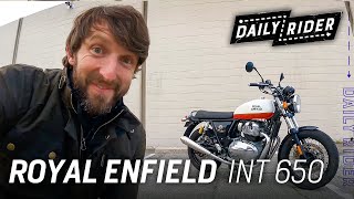 The Budget Bonneville 2021 Royal Enfield Interceptor 650 Review  Daily Rider [upl. by Ivory904]