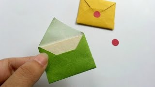 How To Create Cute Miniature Envelopes  DIY Crafts Tutorial  Guidecentral [upl. by Egduj]